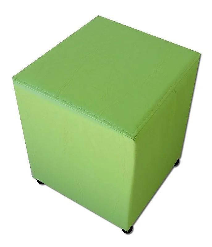 Puff Quadrado Verde Limão - 35 x 45 cm
