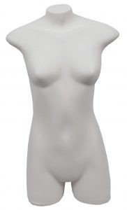 Manequim Plástico R.4 Feminino Busto