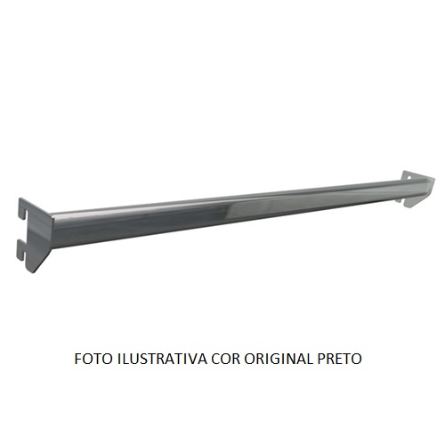 Barra Fixa Trilho Crema. Tubo Oblongo 120cm FI