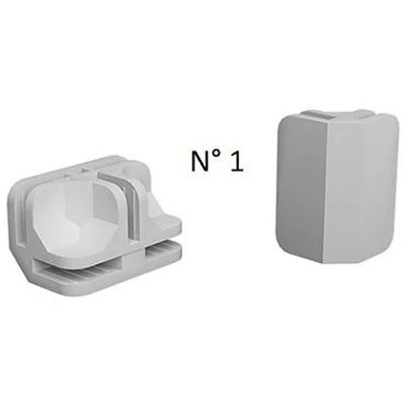 Conectivo Plástico N.1 - N05 Cor Branco