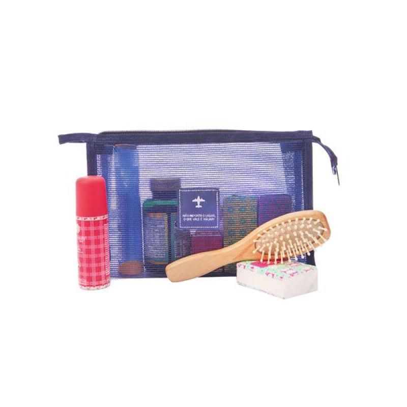 Travel Cosmetic Bag - Azul