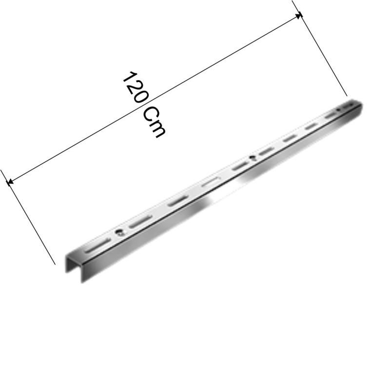 Trilho Cremalheira Simples 15 mm FC