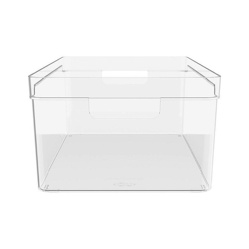 Organizador Clear 30 X 20 X 13 Cm Natural